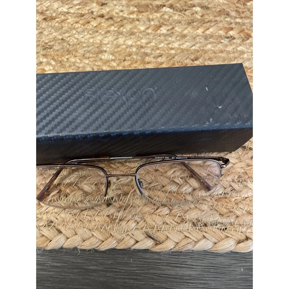 Flexon 606 Coffee Eyeglass Frame
